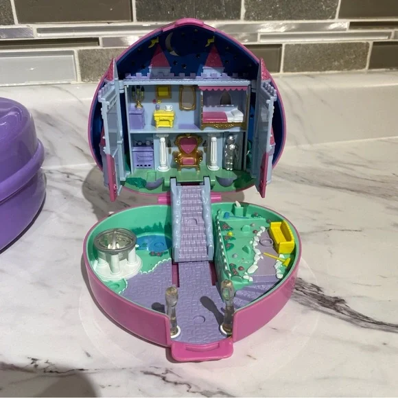 Vintage Bluebird Polly Pocket lot of 6 compacts - Picture 7 of 16